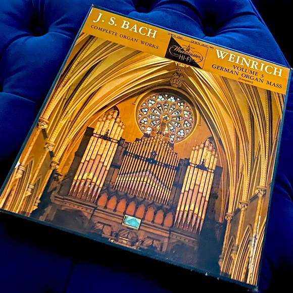 J.S. Bach Complete Organ Works Vinyl - Picture 1 of 6